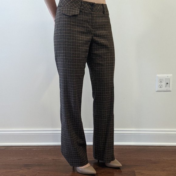LOFT Pants - Ann Taylor Loft plaid pants